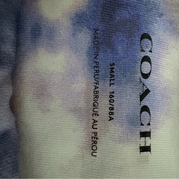Coach Tie-Dye Crewneck Sweatshirt - Picture 5 of 5